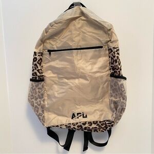 Athletic Propulsion Labs APL Leopard All-Purpose Packable Backpack New